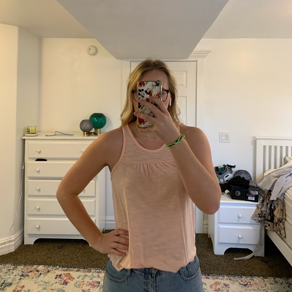 Baby pink tank